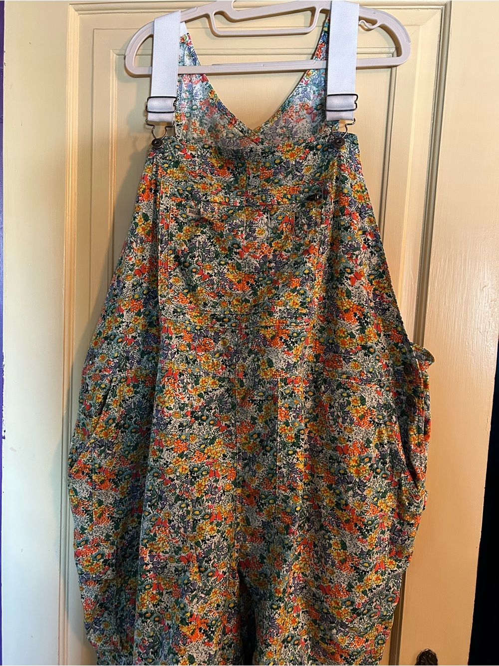 Duluth Trading Company Heirloom short overalls 4x